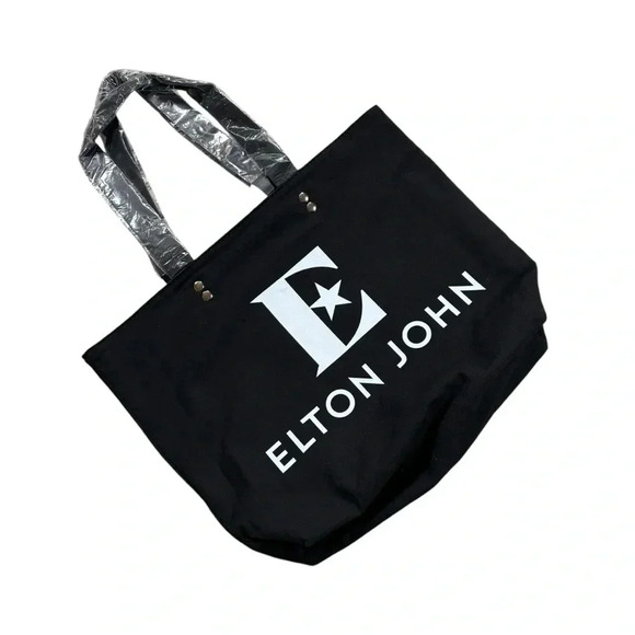NWOT Elton John Farewell Yellow Brick Road Tour Tote Bag - Picture 2 of 8